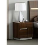 Тумба прикроватная 2Ш Lion Sofiya из МДФ итальянский орех