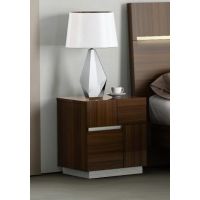 Тумба прикроватная 2Ш Lion Sofiya из МДФ итальянский орех