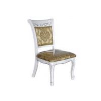 Стілець Лондон білий Sofiya дерев'яний горіх з м'якою оббивкою