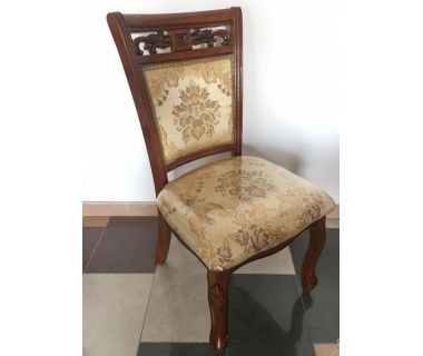 Классический деревянный стул Верона орех 8037 F Sofiya с мягкой обивкой