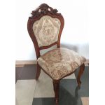 Классический деревянный стул Верона орех 8048A F Sofiya с мягкой обивкой