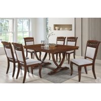 Комплект не раскладной стол Берлин (1,6 метра) и 6 стульев