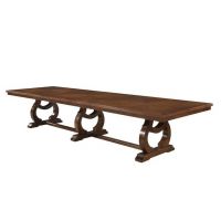 Большой не раскладной стол Порто (4,2 метра) из массива дерева