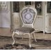 Класичний дерев'яний стілець Неаполь білий Sofiya з м'якою оббивкою