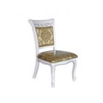 Стілець Лондон білий Sofiya дерев'яний горіх з м'якою оббивкою