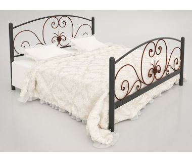 Кровать металлическая Нимфея TENERO (ТЕНЕРО)