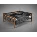 Диван-Ліжко Ділайт з дерева та металу Лофт TENERO (ТЕНЕРО)