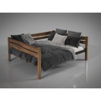 Диван-Ліжко Сакура з дерева та металу Лофт TENERO (ТЕНЕРО)