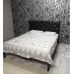 Стильне двоспальне ліжко Канна з м'яким узголів'ям