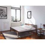 Двуспальная кровать Секвойя с дерева и металла Лофт TENERO (ТЕНЕРО)