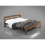 Двуспальная кровать Айрис с дерева и металла Лофт TENERO (ТЕНЕРО)