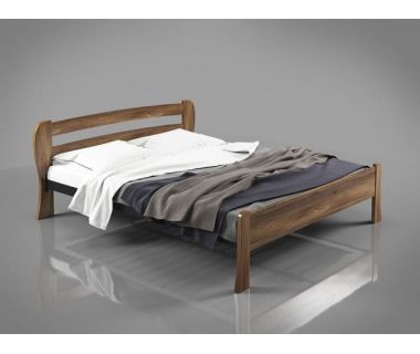 Двуспальная кровать Айрис с дерева и металла Лофт TENERO (ТЕНЕРО)