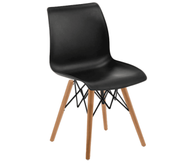 Стілець Tilia Laser-V ніжки букові чорний