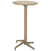 Стол барный с откидной столешницей Tilia Moon d60 см цвет кофе в интернет-магазине "Мебли Даром"
