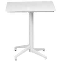 Стол с откидной столешницей Tilia Moon 70x70 см белая слоновая кость