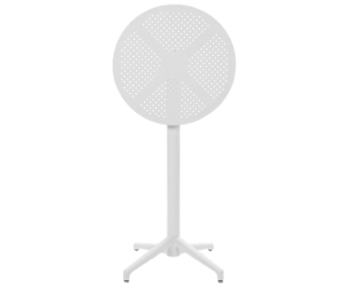 Стол барный с откидной столешницей Tilia Moon d60 см белая слоновая кость Стол барный с откидной столешницей Tilia Moon d60 см белая слоновая кость