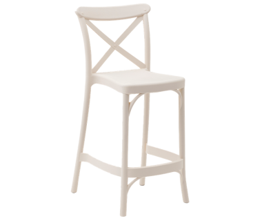 Стілець барний Tilia Capri 75 см кремовий