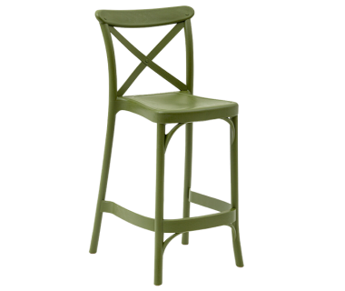 Стул барный Tilia Capri 75 см хаки