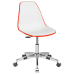 Стул офисный Tilia Eos-Office оранжевый - белая слоновая кость в интернет-магазине "Мебли Даром"