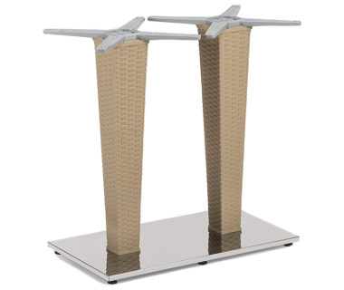 База стола Tilia Antares Double цвет кофе База стола Tilia Antares Double цвет кофе