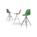 Стул барный Tilia Eos-X сиденье с тканью, ножки металлические хромированные ARTCLASS 808 в интернет-магазине "Мебли Даром"