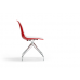 Стул Tilia Eos-X ножки металлические хромированные желтый - белая слоновая кость в интернет-магазине "Мебли Даром"