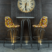 Стілець барний Tilia Eos-M сидіння з тканиною, ніжки металеві фарбовані ARTCLASS 808 в інтернет магазині "Меблі Даром"