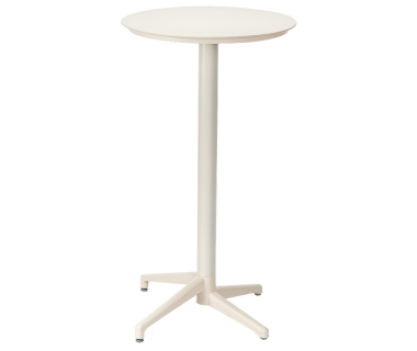 Стол барный Tilia Moon d60 см кремовый