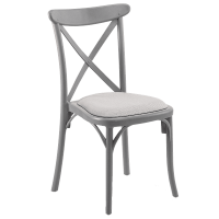 Стул Tilia Capri Pad серый цемент
