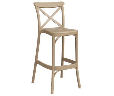 Стілець барний Tilia Capri 65 см кавовий