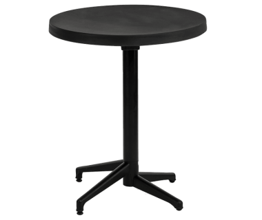 Стіл з відкидною стільницею Tilia Moon-S d70 см чорний