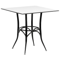 Стол Tilia Capri 69x69 см белый