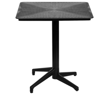 Стол с откидной столешницей Tilia Moon 70x70 см черный
