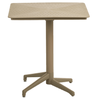 Стіл з відкидною стільницею Tilia Moon 70x70 см колір кави