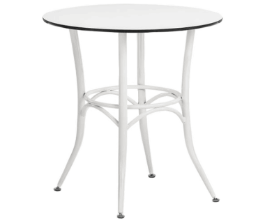 Стол Tilia Capri d80 см белый
