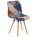 Стілець Tilia Laser-N ніжки букові, сидіння з тканиною PATCHWORK в інтернет магазині "Меблі Даром"