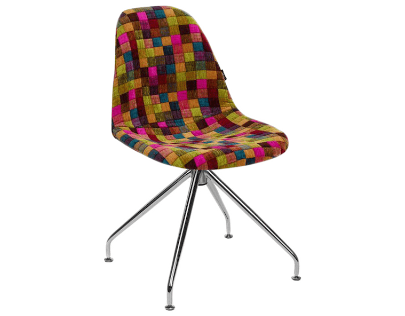 Стул Tilia Eos-Z сиденье с тканью, ножки металлические COLOURBOX 7700 в интернет-магазине "Мебли Даром"
