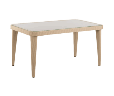 Стол Tilia Osaka 90x150 см ножки пластиковые цвет кофе Стол Tilia Osaka 90x150 см ножки пластиковые цвет кофе