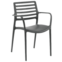 Крісло Tilia Louise XL вугілля