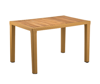 Стол Tilia Antares 80x120 см столешница ироко, ножки пластиковые цвет дерево Стол Tilia Antares 80x120 см столешница ироко, ножки пластиковые цвет дерево