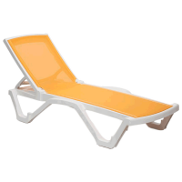 Шезлонг Tilia Mare біла слонова кістка - жовтий