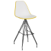 Стул барный Tilia Eos-X ножки металлические крашеные желтый - белая слоновая кость в интернет-магазине "Мебли Даром"