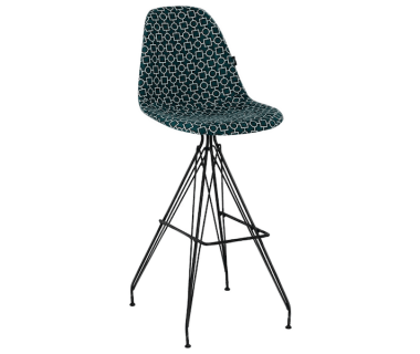 Стул барный Tilia Eos-X сиденье с тканью, ножки металлические крашеные ARTCLASS 808