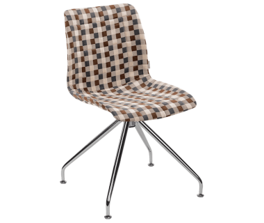 Стул Tilia Lazer-Z сиденье с тканью, ножки металлические ARTNUVO 46904 - V5