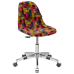 Стул офисный Tilia Eos-Office сиденье с тканью COLOURBOX 7700 в интернет-магазине "Мебли Даром"