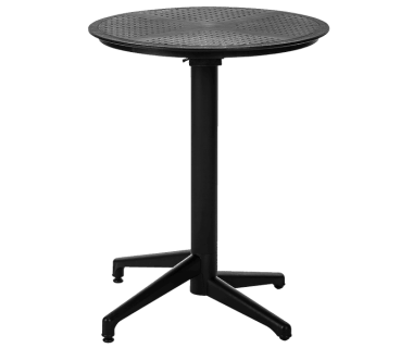 Стол с откидной столешницей Tilia Moon d60 см черный
