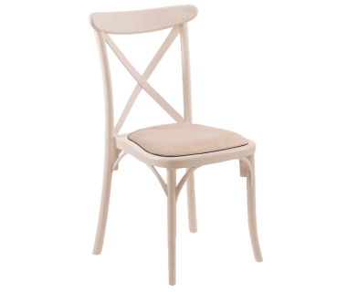 Стул Tilia Capri Pad кремовый