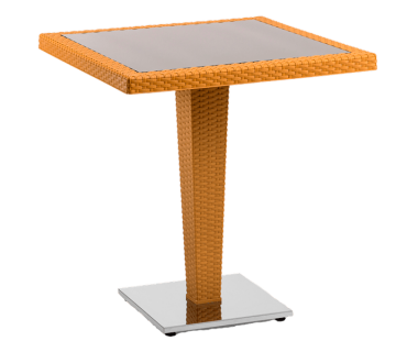 Стол Tilia Antares 70x70 см база хромированная цвет дерево Стол Tilia Antares 70x70 см база хромированная цвет дерево