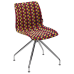 Стул Tilia Lazer-Z сиденье с тканью, ножки металлические ARTNUVO 46904 - V6 в интернет-магазине "Мебли Даром"