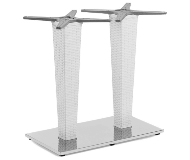 База стола Tilia Antares Double белая слоновая кость База стола Tilia Antares Double белая слоновая кость